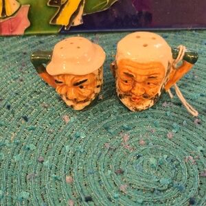 Vintage Ceramic Salt and Pepper Shakers